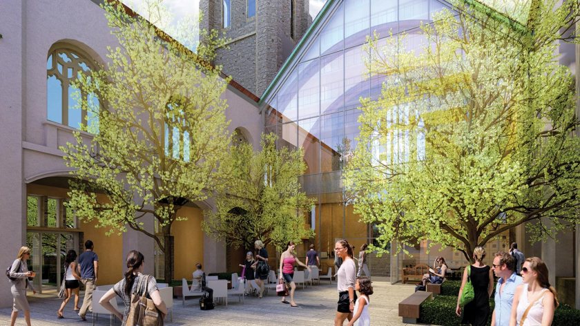 courtyard-interior-blue-diamond